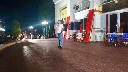 Qusar rayonunda yay mövsümünün yekun "Nəğməli Görüşlər" konsert proqramı keçirilib
