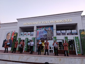 Bayram günlərində Qusar şəhərində konsert proqramları baş tutmuşdur