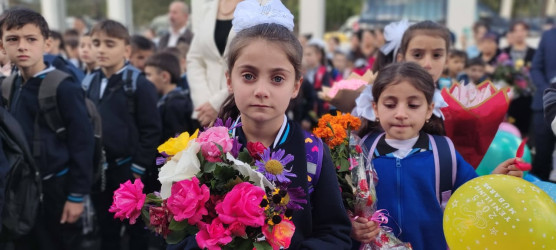 Qusar rayonunun Cibir kəndində yeni məktəb binası istifadəyə verilib