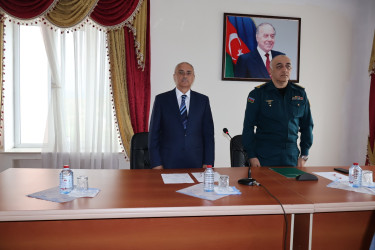 "Sərhəd" hərbi-idman oyununun qalibləri ilə görüş keçirilib