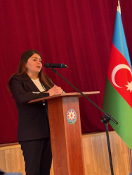 Qusar rayonunda Dövlət Müstəqilliyinin Bərpası Gününə həsr olunmuş konfrans keçirilib