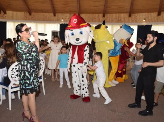 Qusar rayonunda şəhid övladları üçün 1 iyun-Uşaqların Beynəlxalq Müdafiəsi Günü münasibətilə bayram tədbiri keçirilib