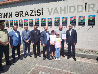 Qusarda şəhidlərin xatirəsinə ehtiram: "Şəhidlərin Xatirə Guşəsi" ictimaiyyətə təqdim olundu