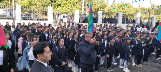 Qusar rayonunun Cibir kəndində yeni məktəb binası istifadəyə verilib