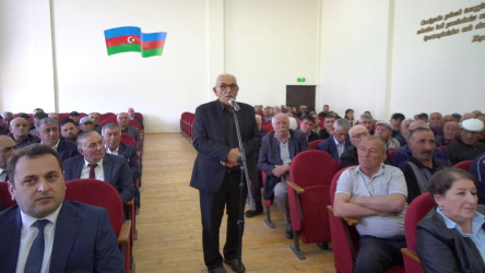 Hil kəndində sakinlərlə növbəti səyyar qəbul keçirilib