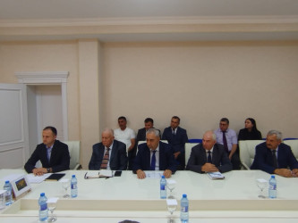 Qusar rayonunda suvarma sistemlərinin mövcud vəziyyəti və su birliklərinin fəaliyyəti müzakirə edilib