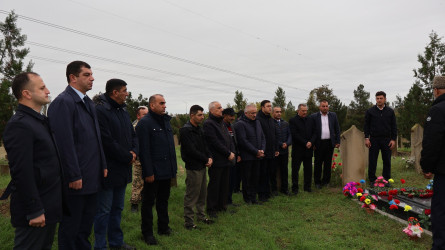 Qusar rayonunda şəhid məzarları ziyarət edilib