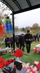 Qusar rayonunda şəhid məzarları ziyarət edilib