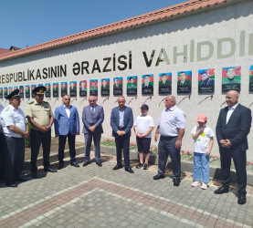 Qusarda şəhidlərin xatirəsinə ehtiram: "Şəhidlərin Xatirə Guşəsi" ictimaiyyətə təqdim olundu