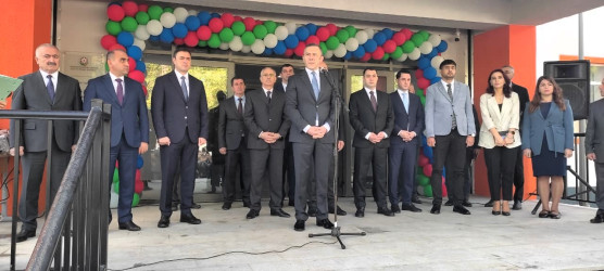 Qusar rayonunun Cibir kəndində yeni məktəb binası istifadəyə verilib