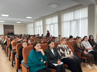 Gənclər arasında ailə dəyərlərinin, sağlam həyat tərzinin təbliği, erkən nikahın və qohumlar arasında nikahın mənfi təsirləri barədə gənclərin maarifləndirilməsi işləri davam etdirilir