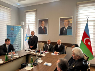 YAP Qusar rayon təşkilatının təsis olunmasının 33-cü ildönümü