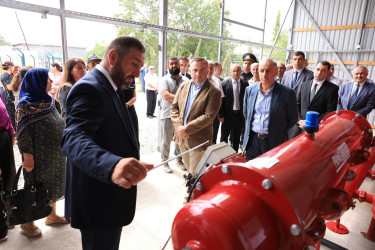 Avaran kəndində yeni, müasir içməli su təchizatı sistemi