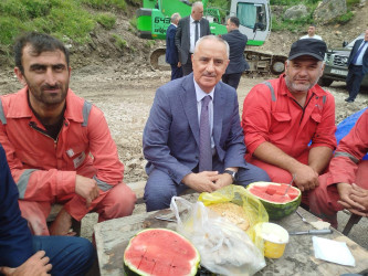 Rayonun Sudur və Quxur kəndlərinə gedən avtomobil yolu sakinlərin istifadəsinə verilib