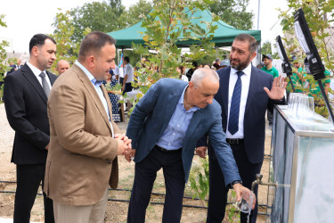 Avaran kəndində yeni, müasir içməli su təchizatı sistemi