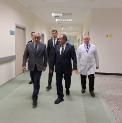 Qusar rayon Mərkəzi Xəstəxanasının təmiri və yenidən qurulması