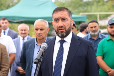 Avaran kəndində yeni, müasir içməli su təchizatı sistemi