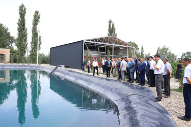 Avaran kəndində yeni, müasir içməli su təchizatı sistemi