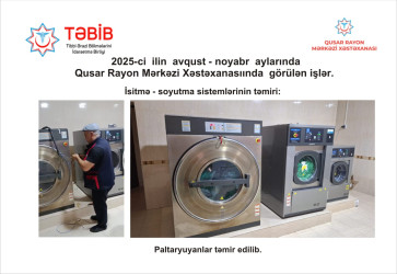 Qusar rayon Mərkəzi Xəstəxanasının təmiri və yenidən qurulması