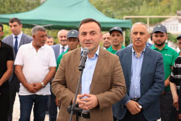 Avaran kəndində yeni, müasir içməli su təchizatı sistemi