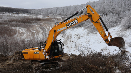 “Bənövşə” gölü su anbarında bərpa və yenidənqurma işlərinə start verilib